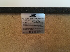 Třípásmové reprobedny JVC 80W - 4