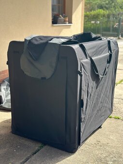 Skládací přenosný box, kenelka COOL PET Plus černá 5xl (122 - 4
