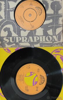 Gramofonové SP desky, vinyly, celkem cca 150 ks - 4