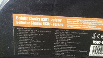 Elektrokolo-E-skutr Sharsk RS-01 - 4