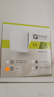 koupelnový ventilátor Dalap d125, 230V, casovac - 4