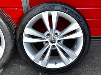 Original 3x ALU kola Škoda Neptune 18" 7,5J ET51 + 225/40/R - 4