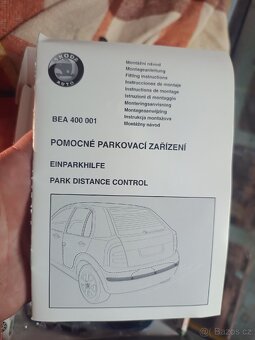 Montážní sada couvacích senzorů Škoda Fabia 1 - 4