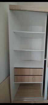 Velká zrcadlová skříň 250 cm - 4