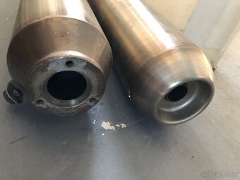 Originální výfuky KTM LC8 Adventure S, minimálně jeté - 4