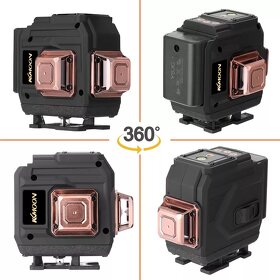Samonivelační křížový laser 3D nivelak AKCE - 4