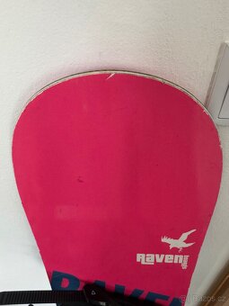 Snowboard Raven s vázáním Gravity 140 cm - 4
