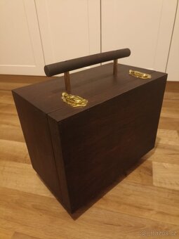 Malá ručne vyrobená úložná skrinka - 4