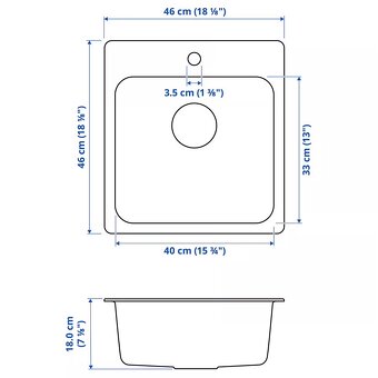 Dřez kuchyňský nerez IKEA - 4