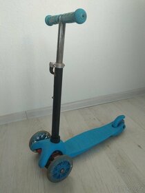 Koloběžka Scooter. Modrá. - 4