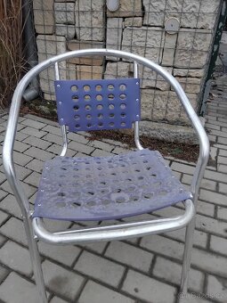 5x venkovní židle - 4