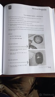 vw bus T1 transporter dílenský  workshop manual 1963 - 4