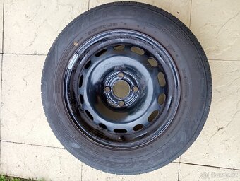 plechový disk 4x108 r15 letní pneu, kusovka - 4