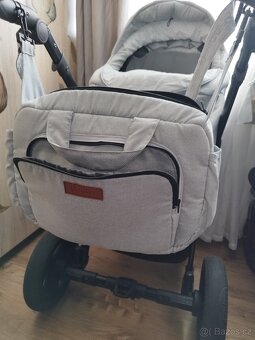 Kočárek tudorre trapper + autosedačka - 4
