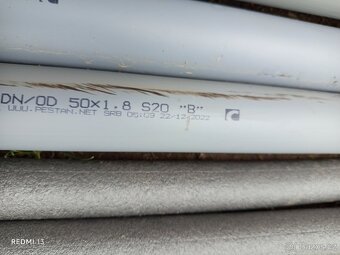 Trubky voda odpad mirelon - 4