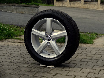 ZIMNÍ ORIGINÁL VW 16" 5x112 pneu 205/55R16 Dunlop - 4