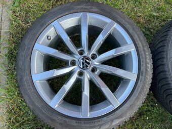 VW Passat B8 originál sada alu kola Monterey R18 - 4