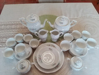 porcelánový kávový a čajový servis - 4