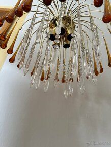 Křištálový lustr Murano - 4