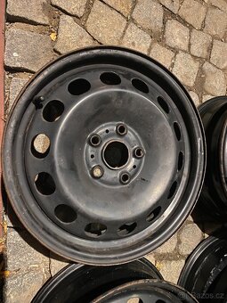 Plechové disky 6Jx16 5x112 octavia 3 - 4