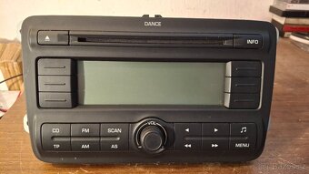 Autorádio Škoda Dance - Originál + PIN, plně funkční - 4