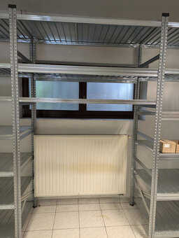 Pozinkovaný regál 5,85 x 2,50 x 0,7 m - 4