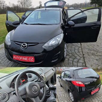 HEZKÁ MAZDA 2 1,3 16v 2012 KLIMA, 115tis.km, FACELIFT 5.DV. - 4
