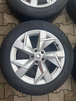 Zimní sada ALU 5x112 235/55 r18 PNEU CONTINENTAL - 4