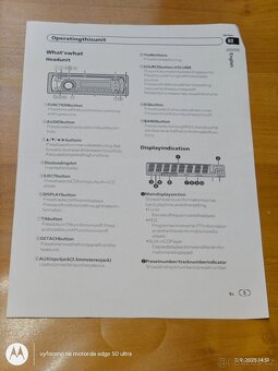 Autorádio s CD Pioneer s doplňky - 4