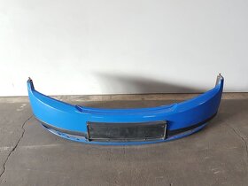 Přední nárazník modrý (+ kapota) Škoda Fabia I starý model - 4