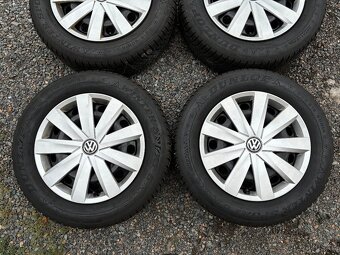 Zimní plechové disky VW 5x112 6,5J ET41 215/60 R16 - 4