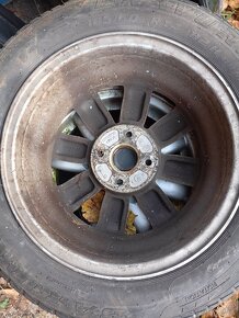Alu kola 4x100 r 14 tri kusy vyměním - 4