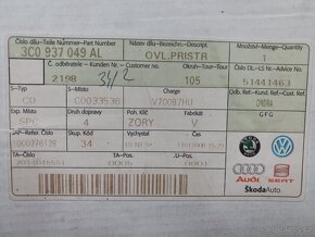 řídící jednotka alubní sítě 3c0937049al - 4