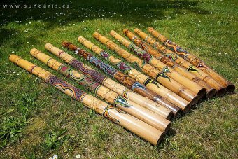 Didgeridoo Bambus 120 cm 10 Ks - 4