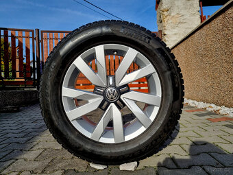 ZIMNÍ ORIGINÁL VW 16" 5x112 pneu 215/60R16 Passat, Superb.. - 4