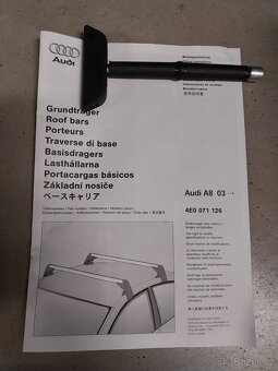 Střešní nosič Audi A8 - 4E0071126 - 4