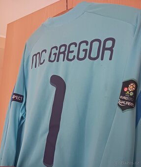 MC GREGOR (SKOTSKO) - prodám originální hraný zápasový dres. - 4