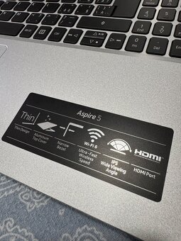 Acer Aspire 5 Pure Silver kovový - 4
