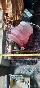 Kancelářský nábytek, 2ks dřevěný natáčecí držák lampy - 4