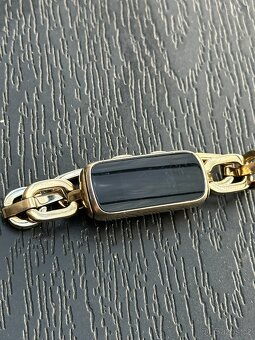 Chytrý náramek Fitbit Luxe zlatý - 4