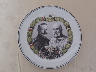Porcelán - Franc Josef, železný kříž, Rakousko Uhersko, 1914 - 4