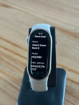 Chytrý náramek Xiaomi Smart Band 8 stříbrný - 4