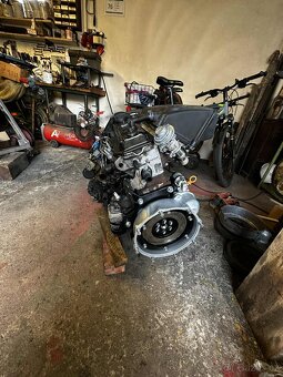 Mezikus převodovky Škoda 1203 na motor Felicia,vw,seat 1.9d - 4