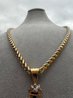 Zlaty řetež ANKR - Nový vzor - 67.6G 585 14K - KRÁSNÝ KOUSEK - 4