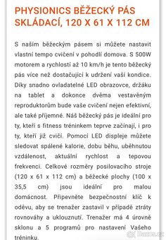 Skládací běžecký pás - 4