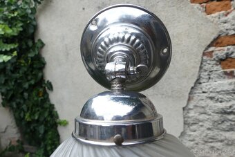 Starožitný secesní lustr, stropnice, lampa - 4