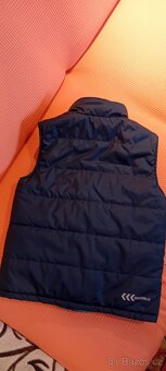 Zánovní  chlapecká oboustranná vesta Coccodrillo  vel.128 - 4