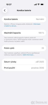 Apple iPhone Air 256GB blankytně modrá - 4