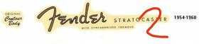 Fender a squier dekály a ine minimalne 2 kusy - 4