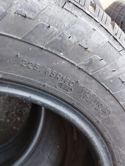 225/65/16c 112/110r Kleber - zimní pneu 2ks dodávkové - 4